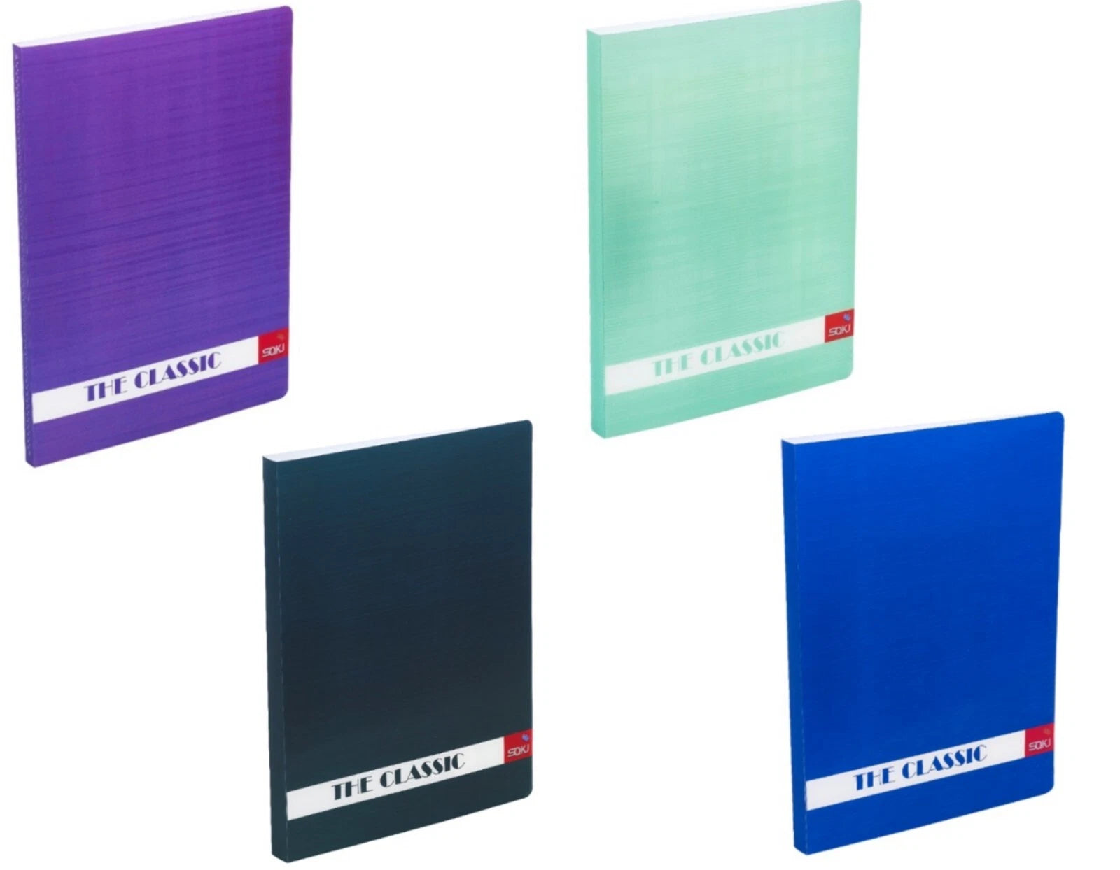 A4 Clip File Document Folder – Paper Storage Organiser Binder for Office, School & Home