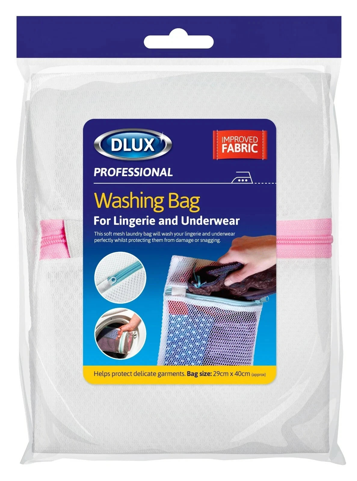 Mesh Washing Bag for Laundry Bra Lingerie Underwear Shoe Sock Zipper Delicates