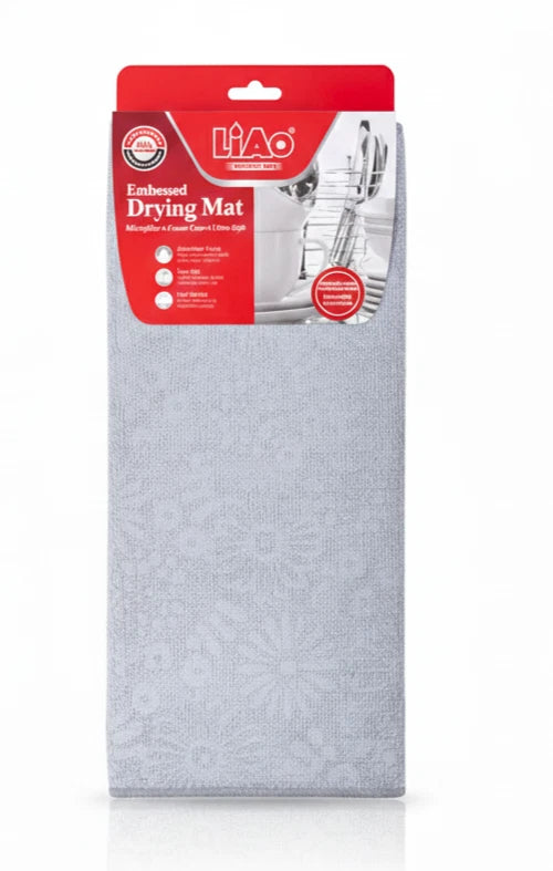 Microfibre Dish Drying Mats Kitchen Drainer Absorbent Non Slip Cutlery Sink