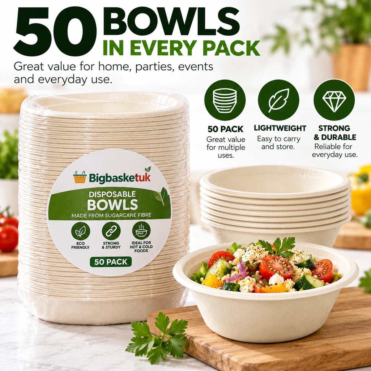 Bagasse Burger Box Food Containers Clamshell Takeaway Boxes 100% Compostable