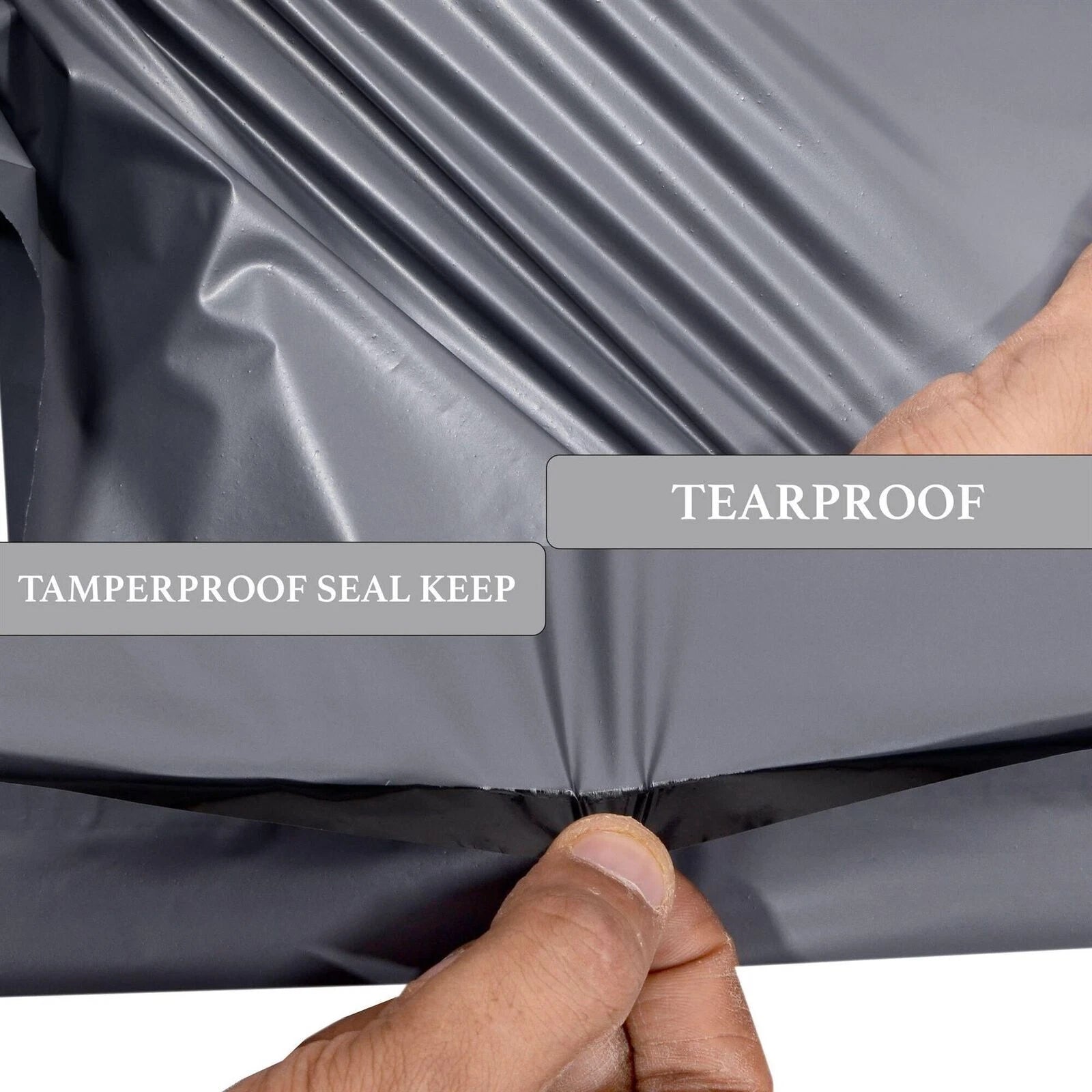 Grey Mailing Bags Postage Mixed Sizes Strong Poly Self Seal Plastic Postal UK