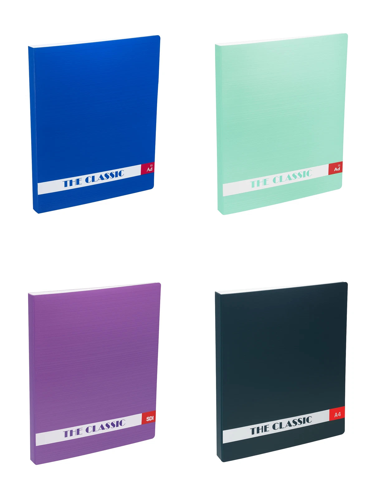 A4 Clip File Document Folder – Paper Storage Organiser Binder for Office, School & Home