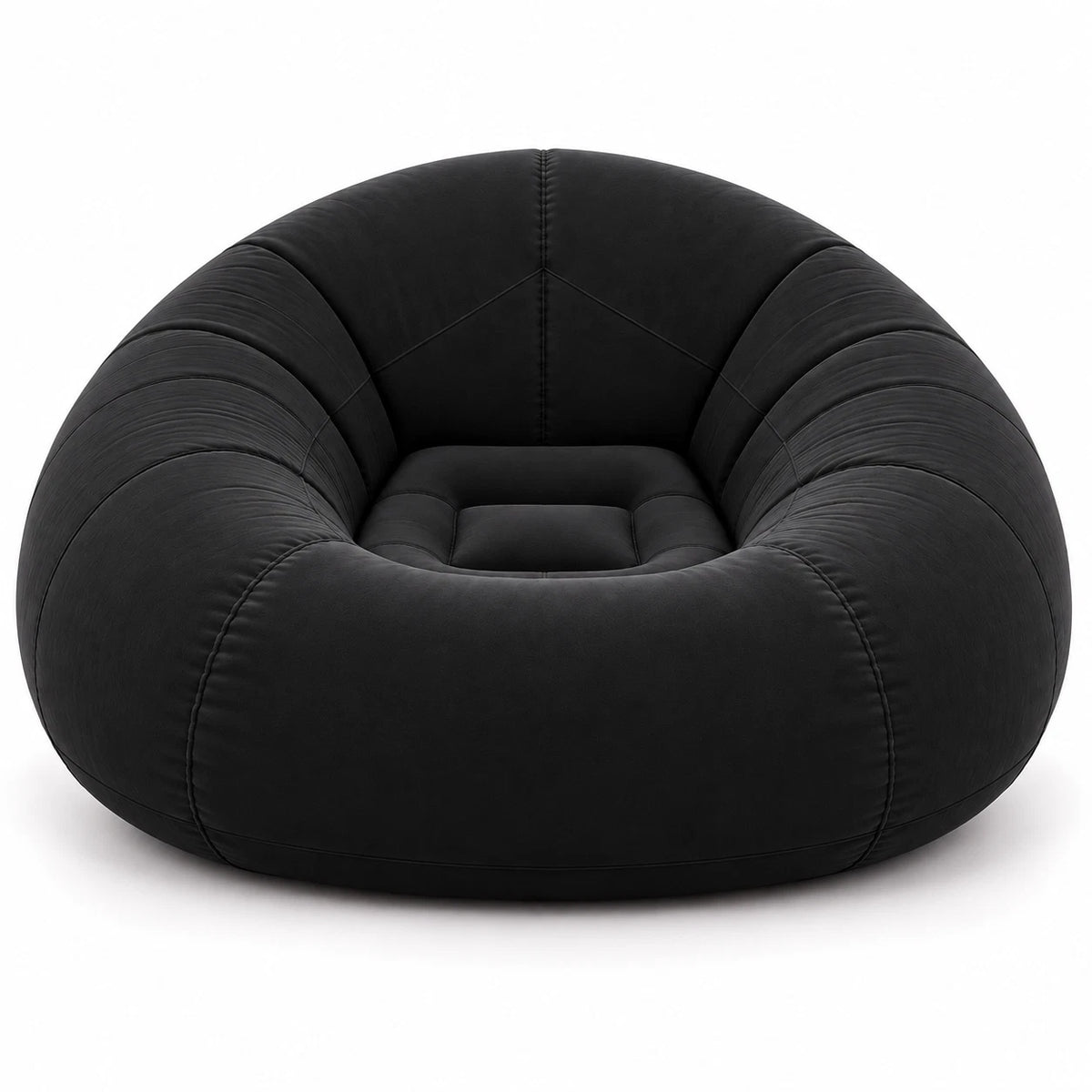 Inflatable Sofa Single Seater Bean Bag For Camping Indoor Blow up Chair Lounger