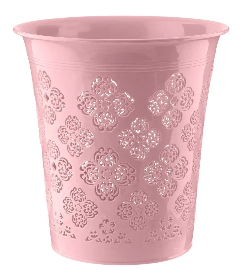 8L Waste Paper Bin Office Bedroom Bathroom Home Floral Rubbish Kitchen Dustbin