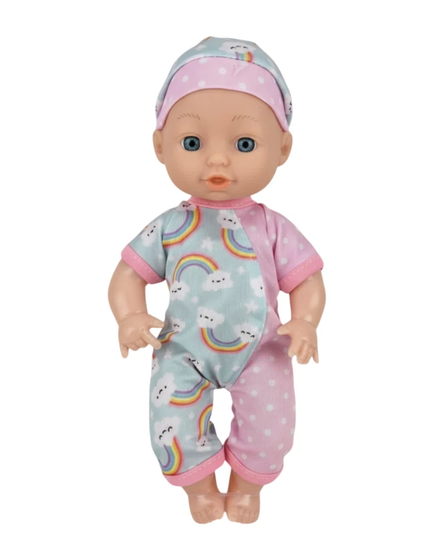 10" Baby Doll Toy With Sounds Cute Clothes Outfit Girls Boys Gift 26cm Ages 2+