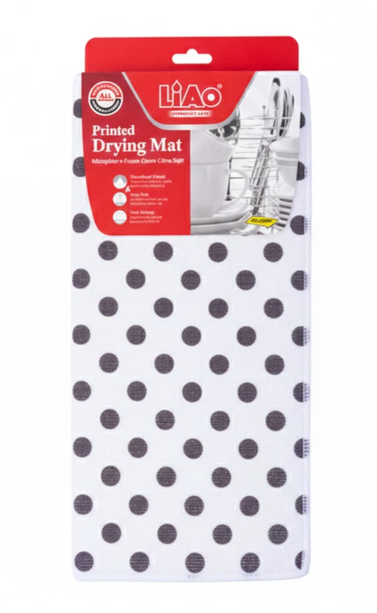 Microfibre Dish Drying Mats Kitchen Drainer Absorbent Non Slip Cutlery Sink