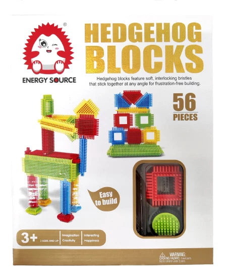 Hedgehog Building Blocks Construction 56 Pcs DIY Educational Toys Learn Playset