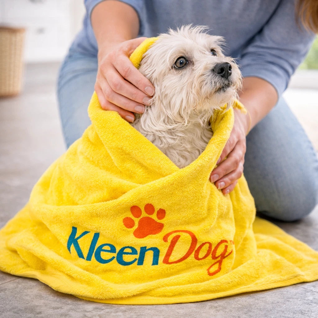 Large Microfibre Pet Towel – Super Absorbent Soft Drying Towel for Dogs & Cats, Bath & Grooming Use