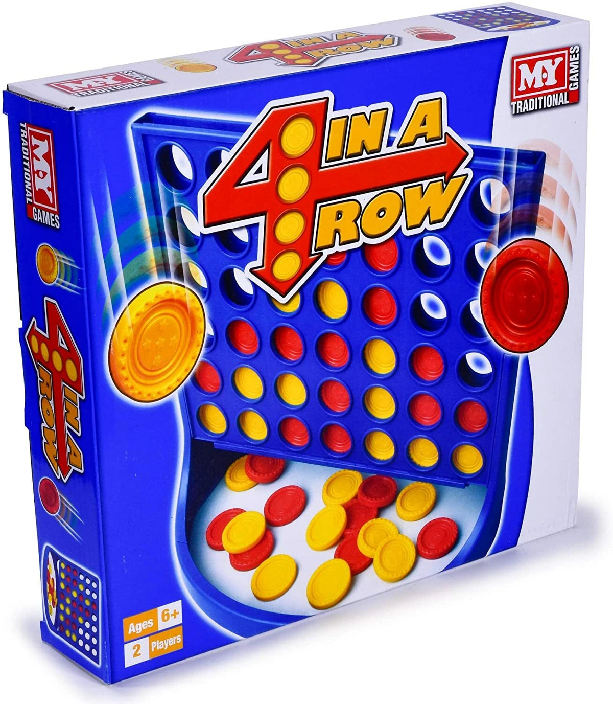 M.Y Traditional Line Up Four 4 In A Row In Board Game Kids Children Fun Toy