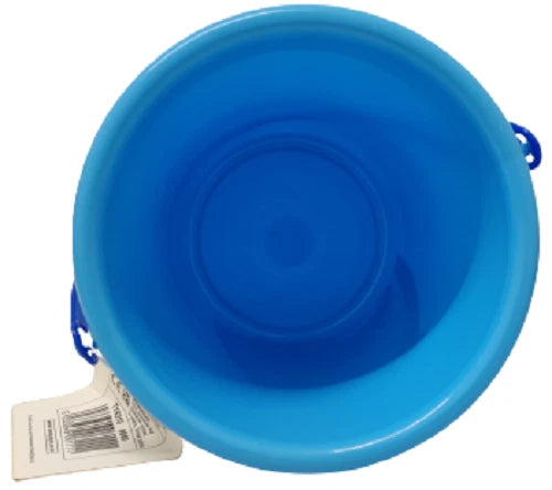 Pack of 3 Medium Kids Beach Water Buckets With Handle Sand Summer Outdoor Garden