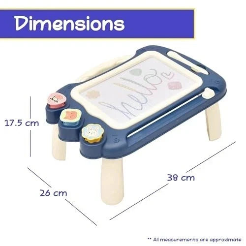 Magnetic Kids Writing Drawing Board Table Magic Writer Magnetic Slate Doodle Pad