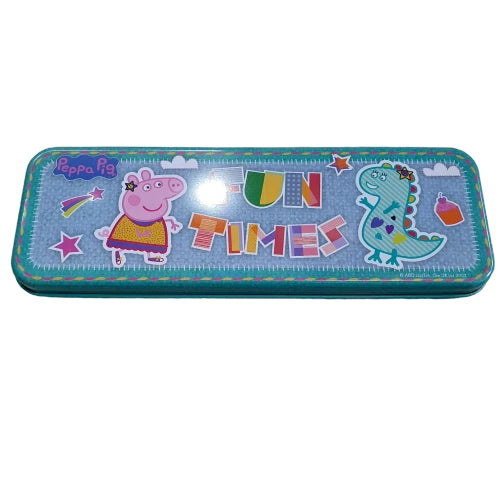 10pcs Peppa Pig Bumper Stationery Wallet Girls Boys Back to School Stationery
