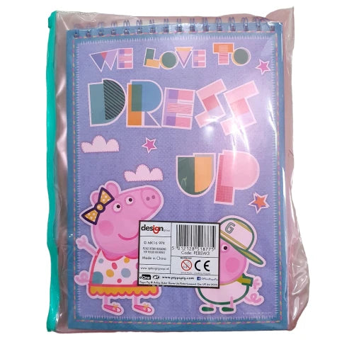 10pcs Peppa Pig Bumper Stationery Wallet Girls Boys Back to School Stationery