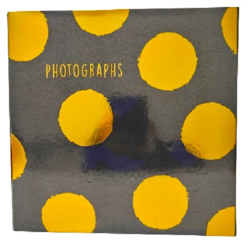 Polka Dot Photo Album 6x4 Inch Holds 200 Photos – Slip-In Memo Picture Album for Memories & Special Occasions
