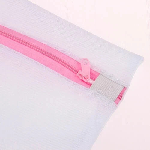 Mesh Washing Bag for Laundry Bra Lingerie Underwear Shoe Sock Zipper Delicates