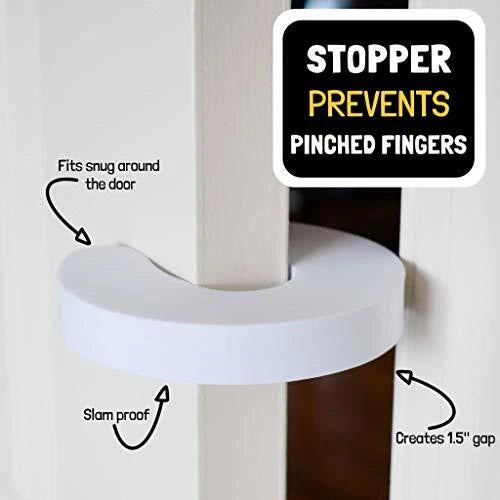 SINGLE FOAM DOOR GUARD PROTECTOR JAMMER STOPPER BABY KIDS FINGER SAFETY GUARDS