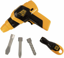 Load image into Gallery viewer, JCB Battery Operated Drill Tools Kids Childrens Builders Construction Play Set
