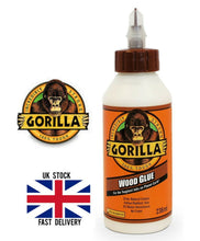 Load image into Gallery viewer, Gorilla Wood Glue 236ML Heavy Duty Indoor Outdoor Adhesive Water Resistant
