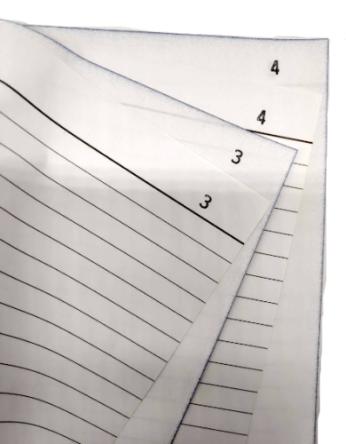 Full Size A5 Invoice Duplicate Book 1-40 Pages No Carbon Required Office Desk