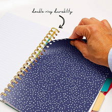 Load image into Gallery viewer, Pukka Pad Carpe Diem B5 Project Book Spiral Divider Notebook Ruled 100 Sheets
