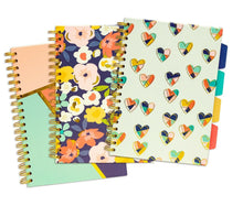 Load image into Gallery viewer, Pukka Pad Carpe Diem B5 Project Book Spiral Divider Notebook Ruled 100 Sheets
