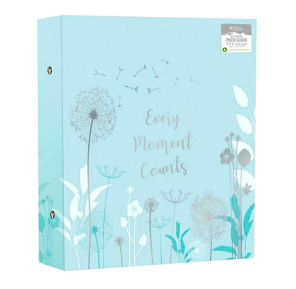 Slip In Large Photo Album Ringbinder Dandelion Memories Holds 500 - 6