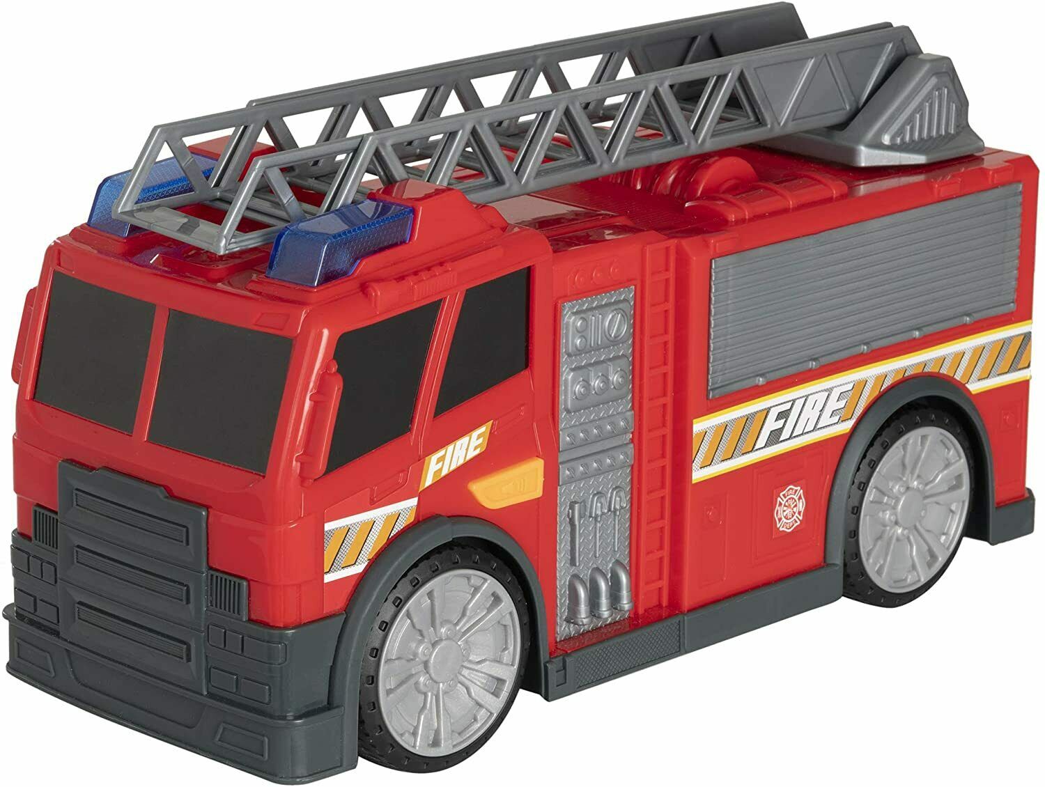Teamsterz Lights & Sound Diecast Fire Engine Toy – Emergency Rescue Truck for Kids