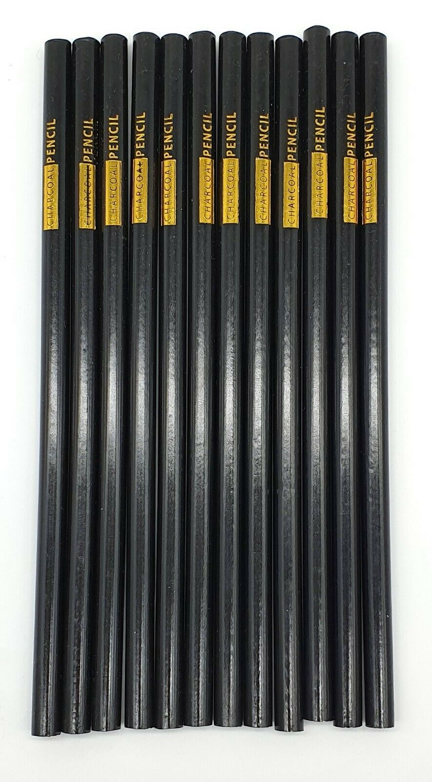 12 Pack Artist Charcoal Pencils Set – Drawing, Sketching & Shading Pencils for Art, Tone & Detail Work