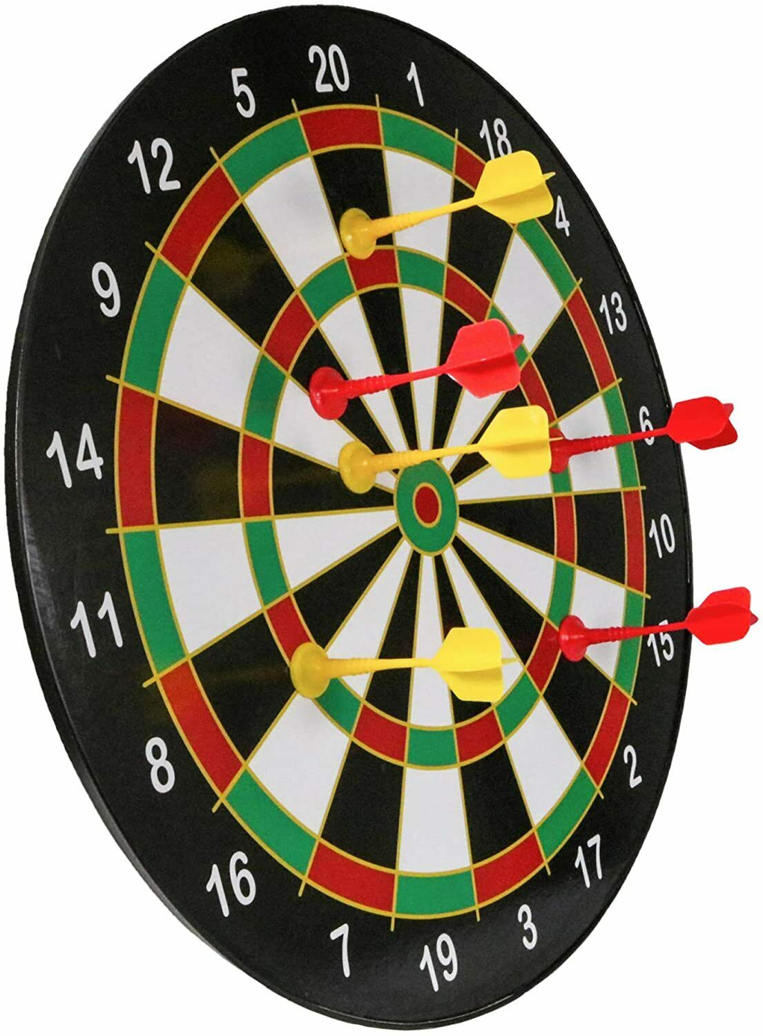 FULL SIZE 16" Magnetic Dartboard 6 Darts Family Party Kids Game Fun Gift New
