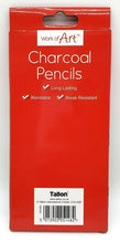 Load image into Gallery viewer, 12 x Artist Charcoal Pencils Set For Drawing Sketching Shading Draw Tones Shades
