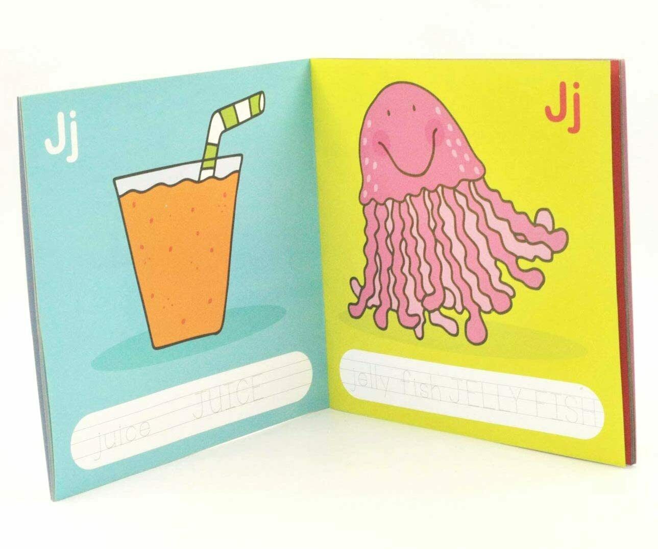 Kids Home Learning Books Reading Writing Alphabet Numbers Educational Activity