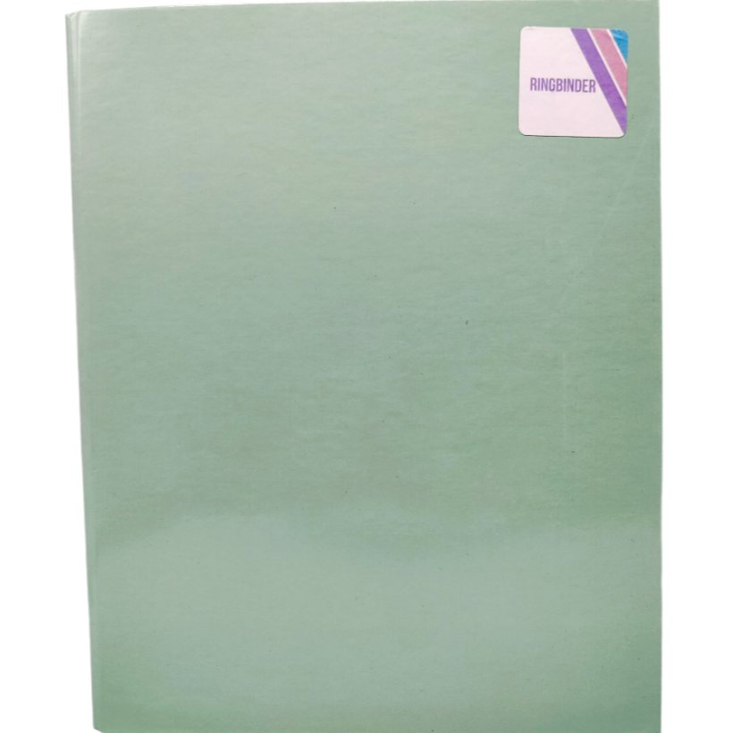 A4 RING BINDER FILES FOLDERS 2 RING PASTEL GREEN, PINK, PURPLE DOCUMENT STORAGE