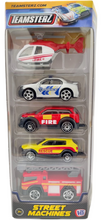 Load image into Gallery viewer, Teamsterz 5pk Street Cars Set Construction Vehicles Racing Car Boys Play Toy New
