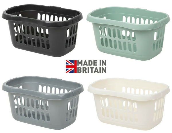 Wham Plastic High Grade Hipster Style Washing Clothes Linen Storage Basket UK