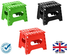 Load image into Gallery viewer, Multi Purpose Mini Folding Step Stool Anti Slip Grip Home Kitchen Easy Storage
