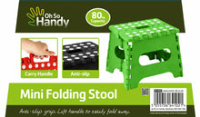 Load image into Gallery viewer, Multi Purpose Mini Folding Step Stool Anti Slip Grip Home Kitchen Easy Storage

