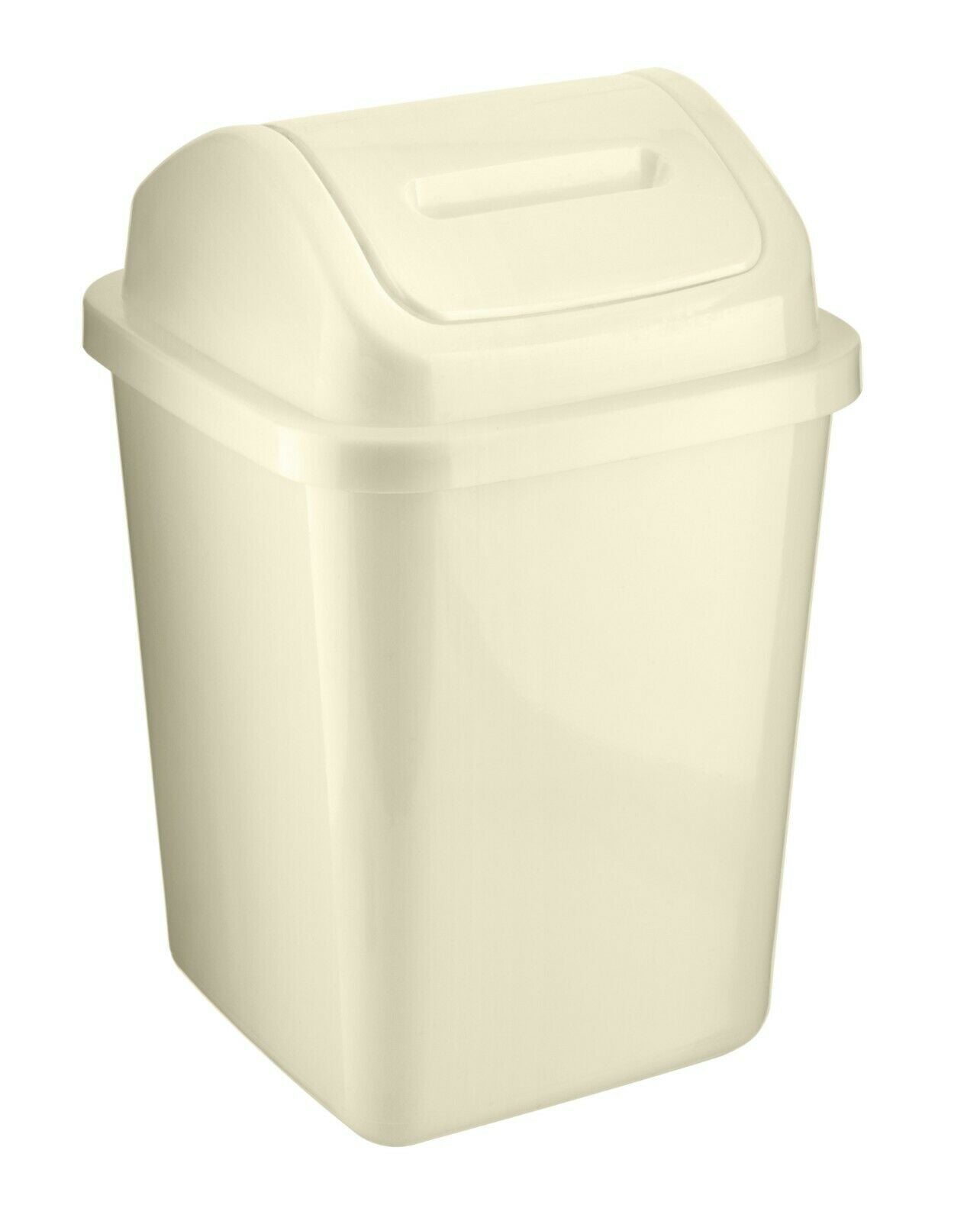 5L Plastic Swing Top Bin – Compact Waste Rubbish Bin for Kitchen, Bathroom, Office & Home