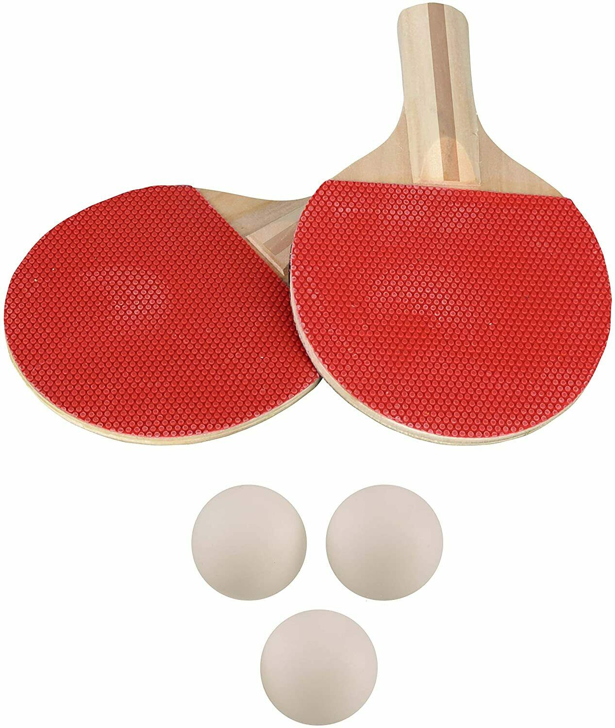 Table Tennis Set with 2 Rackets, 3 Balls & Net – Ping Pong Paddle Game Set with Carry Bag for Indoor & Outdoor Play