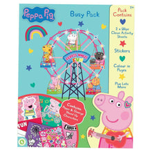 Load image into Gallery viewer, Peppa Pig Busy Pack Childrens Activity Stickers Stocking Filler Gift
