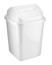 Load image into Gallery viewer, 5L Plastic Swing Top Bin Waste Rubbish Dust Trash Can Paper Home Kitchen Office
