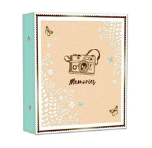 Load image into Gallery viewer, Large Photo Album Ringbinder Camera Memories Design Holds 500 - 6&quot;x4&quot; Photos New
