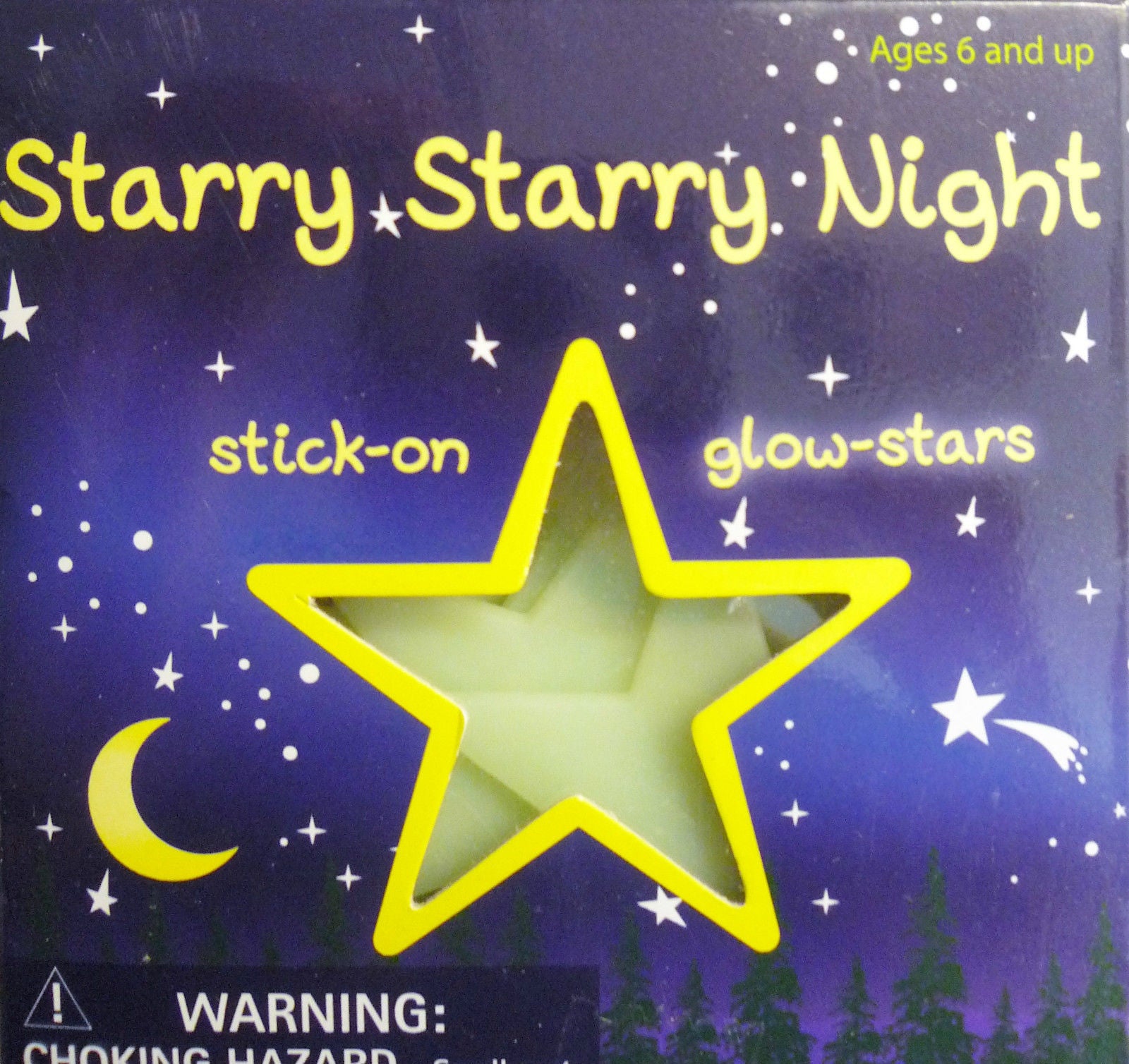 24 Piece Glow in the Dark Moon & Stars Wall Stickers – Kids Nursery Bedroom Ceiling Decor
