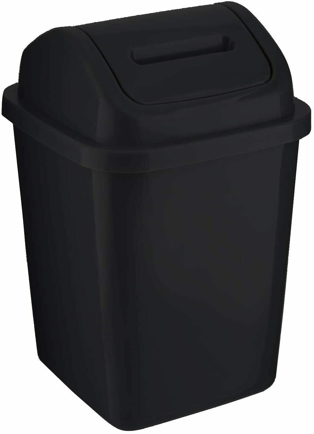 5L Plastic Swing Top Bin – Compact Waste Rubbish Bin for Kitchen, Bathroom, Office & Home