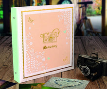 Load image into Gallery viewer, Large Photo Album Ringbinder Camera Memories Design Holds 500 - 6&quot;x4&quot; Photos New
