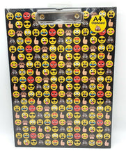 Load image into Gallery viewer, A4 CLIPBOARD FUNNY FACE EMOJI HANGING HOLE CLIP BOARD WRITING FILE FOLDER OFFICE
