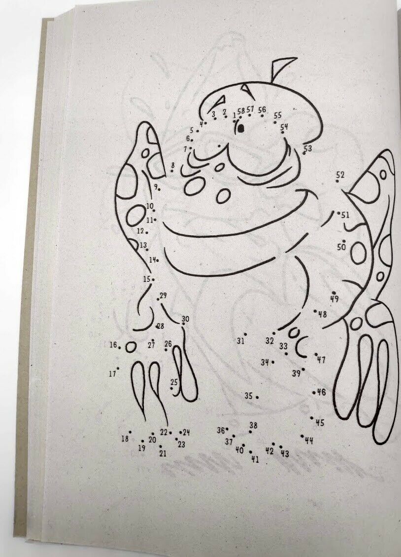 A4 Super Jumbo Children Dot To Dot Book Animals Fun Kids Activity Puzzle Book