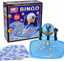 Load image into Gallery viewer, Large Traditional Bingo Game Family Revolving Ball Dispenser Machine Balls Cards

