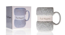 Load image into Gallery viewer, Knit Happens Novelty Mug Realistic Yarn Detailing Tea Coffee Ceramic Mug 350ml
