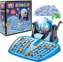 Load image into Gallery viewer, Large Traditional Bingo Game Family Revolving Ball Dispenser Machine Balls Cards
