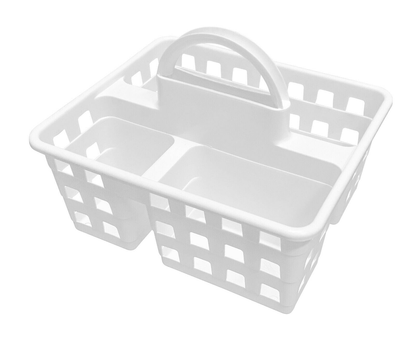 Plastic Kitchen Storage Cleaning Carry Tray Caddy Tote Organiser with Handle New